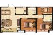衡水昊和沁园98㎡三室二厅二卫户型图