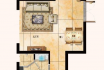 衡水恒茂城江南国际78㎡二室二厅一卫户型图