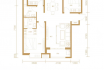 衡水丰铭广场121㎡三室二厅二卫户型图